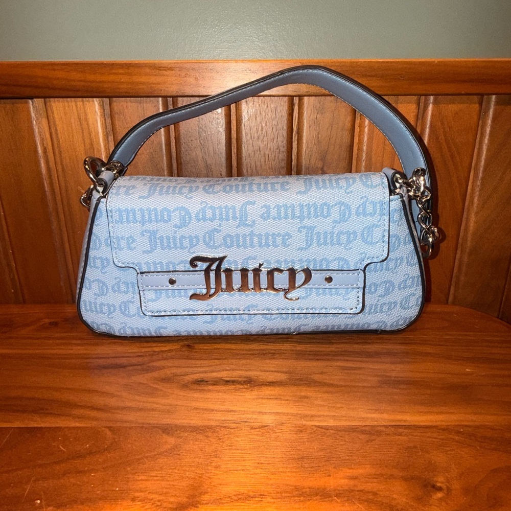 Juicy Couture Light Blue Shoulder Bag